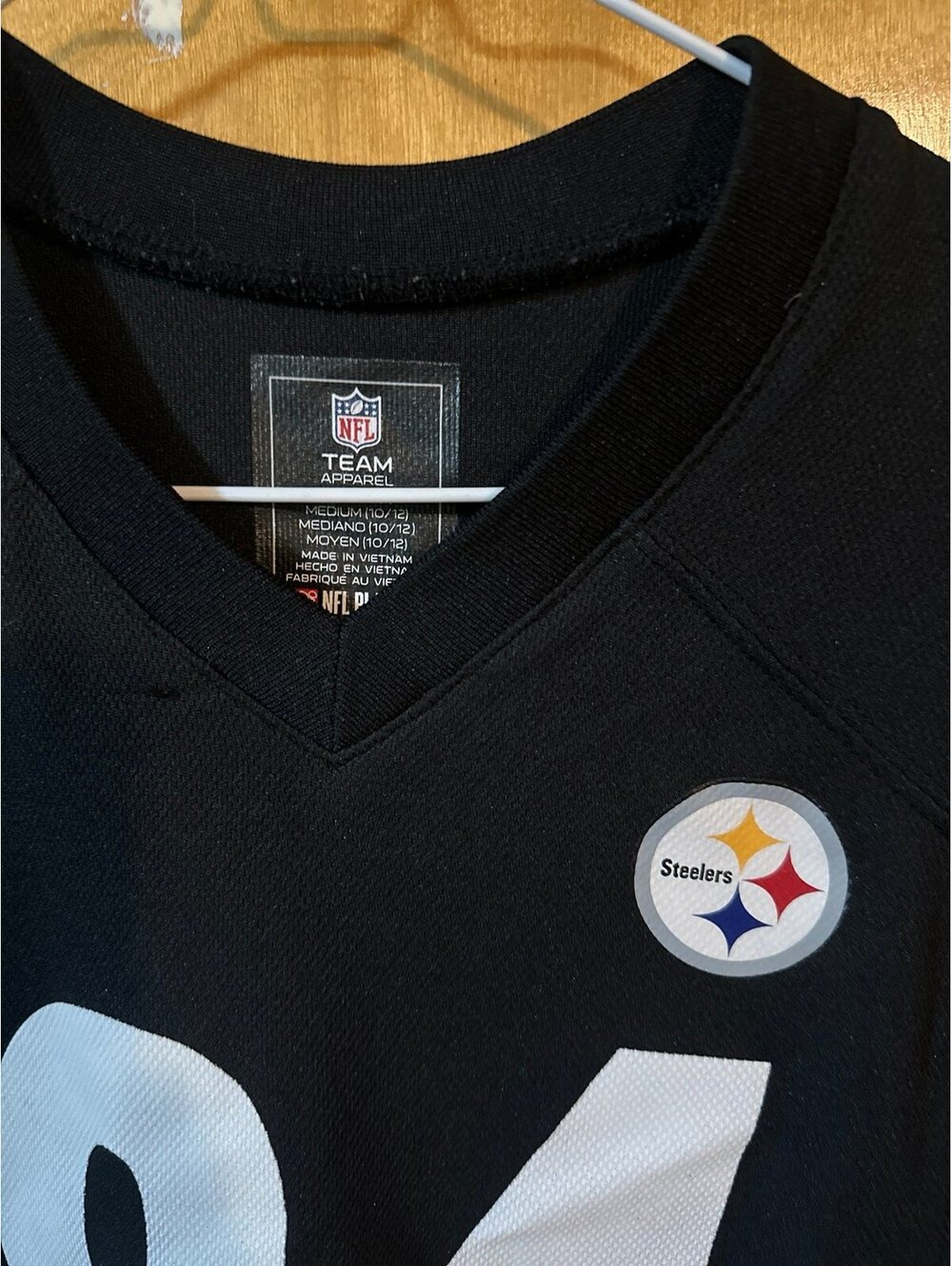 NFL Pittsburgh Steelers Antonio Brown Jersey size 10/12 - Picture 2 of 3
